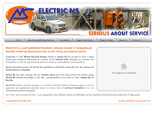 Tablet Screenshot of electricns.com